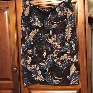 Paisley LuLaRoe Cassie Skirt